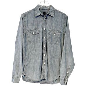Gap denim button-down shirt